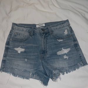 PISTOLA size 26 high waisted Jean shorts